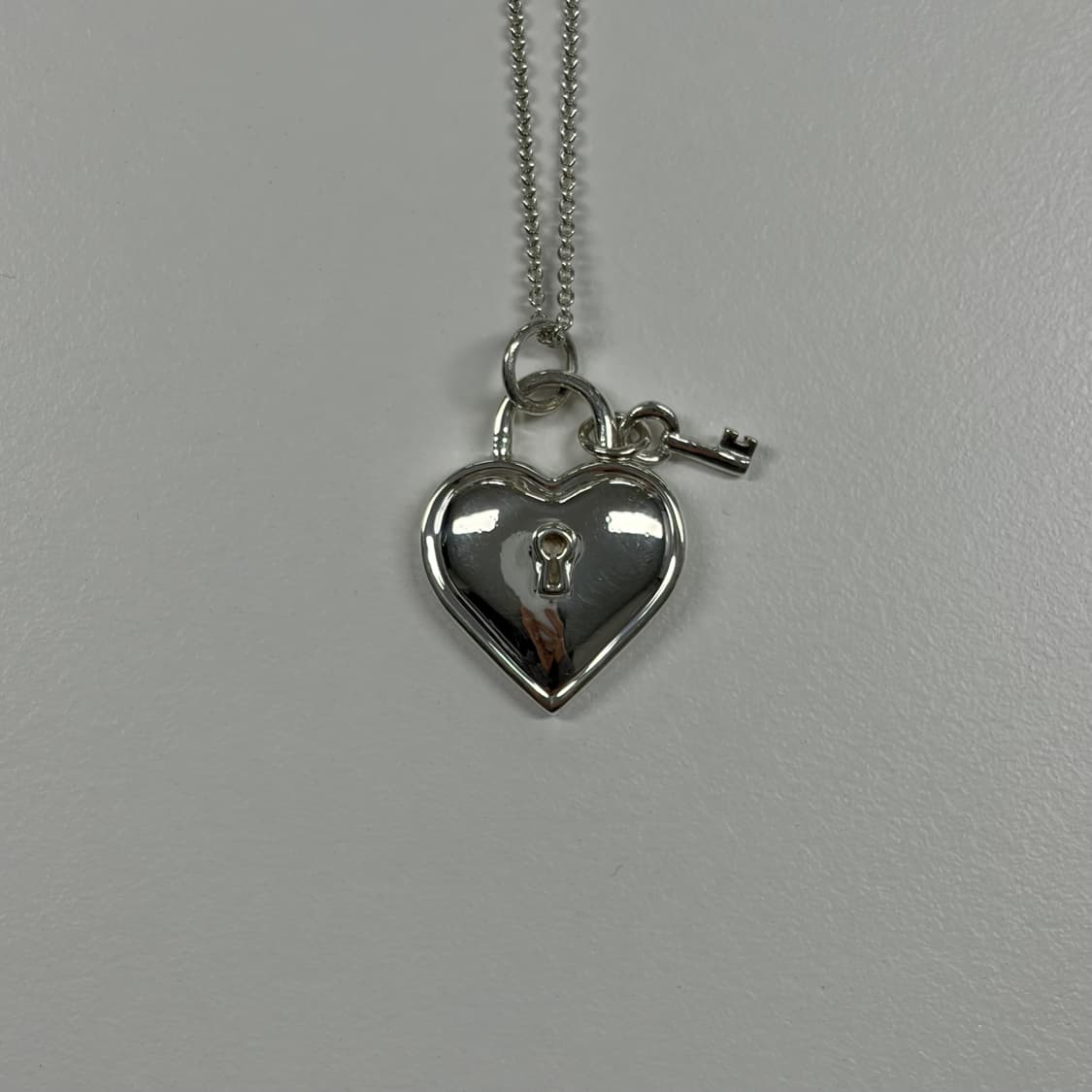 티파니앤코 하트 태그키 목걸이 상품이미지1