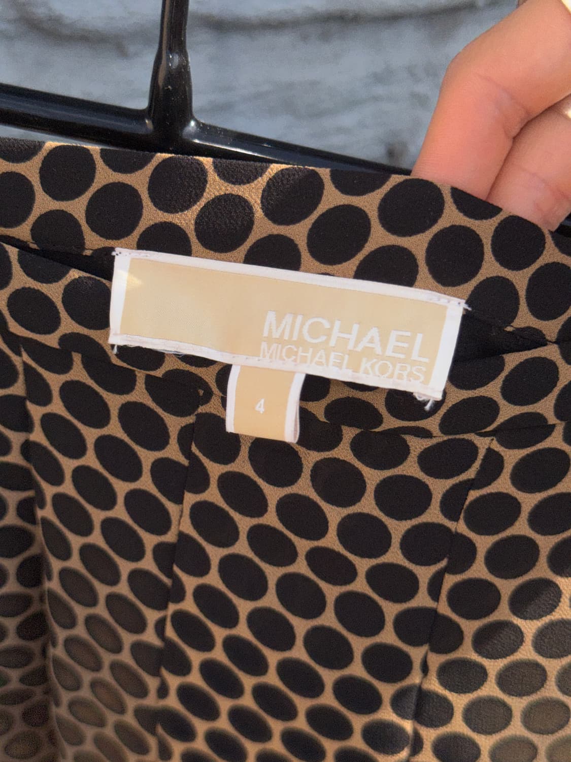 Michael kors X ellesse 마이클코어스 브라운 도트 반바지 상품이미지2