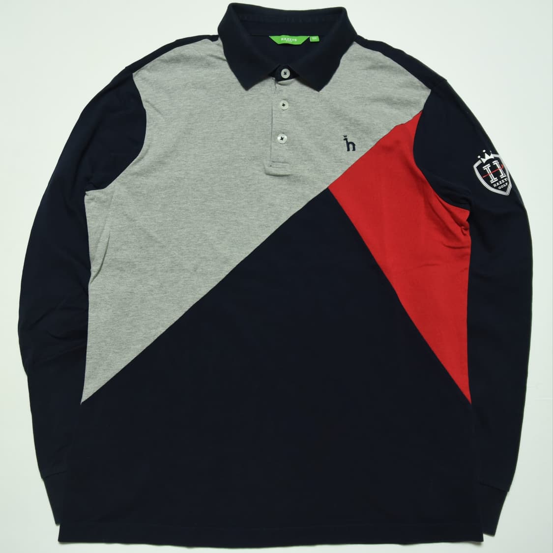 헤지스 컬러블록 카라티 100 L 깔끔 / 인기템 상품이미지1