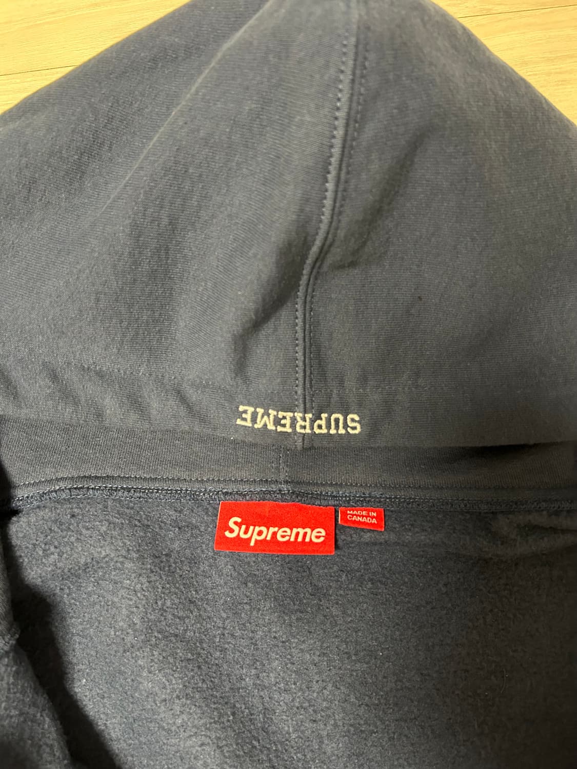 (XL) 슈프림 s로고 후드 집업 -24fw 상품이미지5