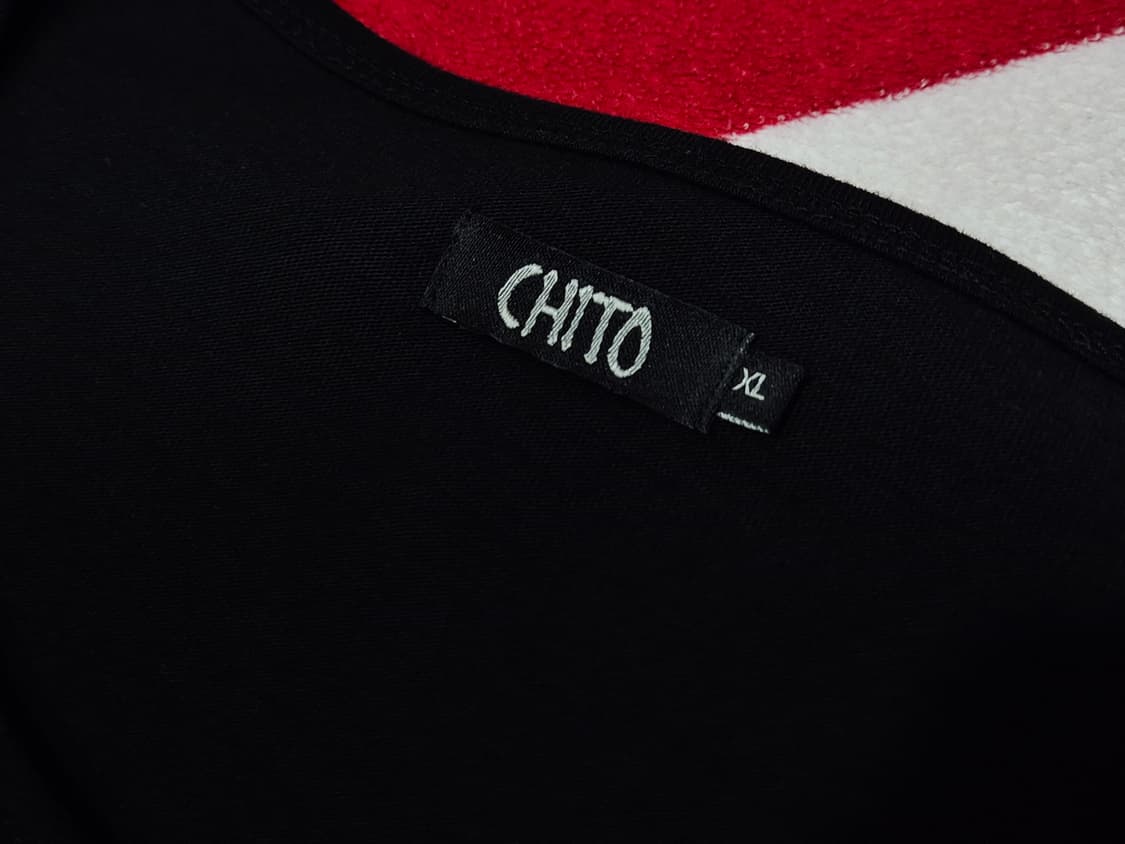 Chito 치토 인터내셔널 반팔 티셔츠 블랙 상품이미지3