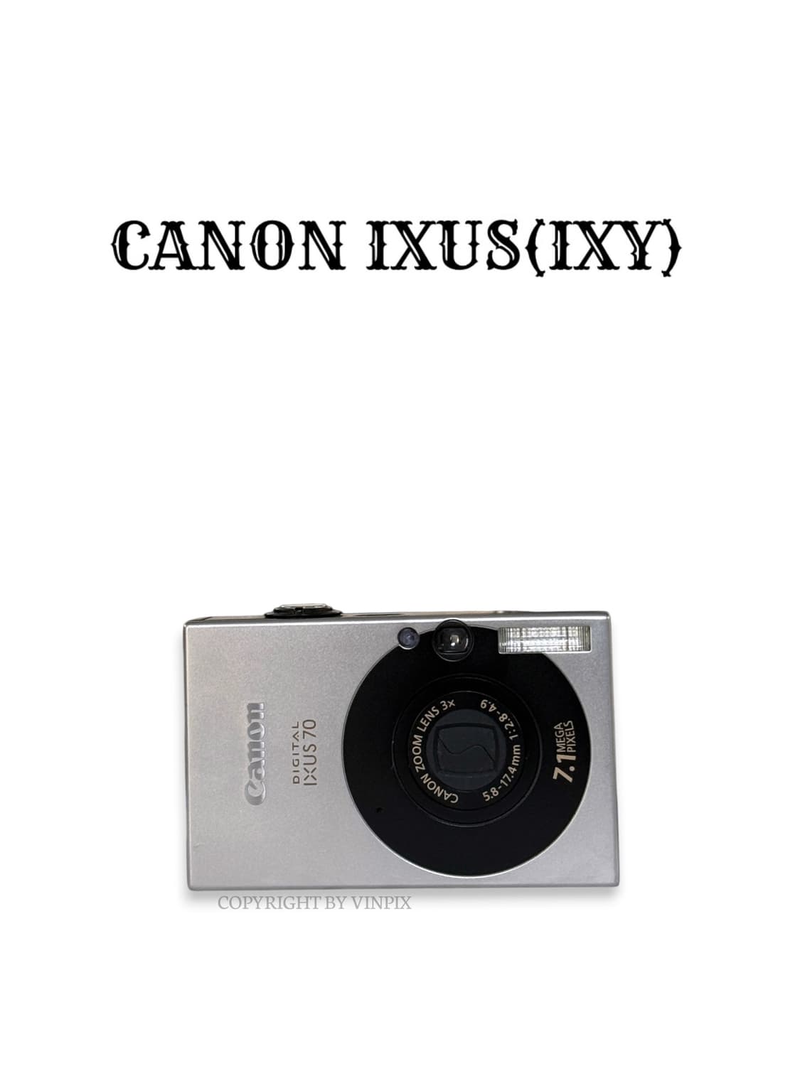 캐논 익서스 70(ixus 70) 디지털 카메라 디카 상품이미지1