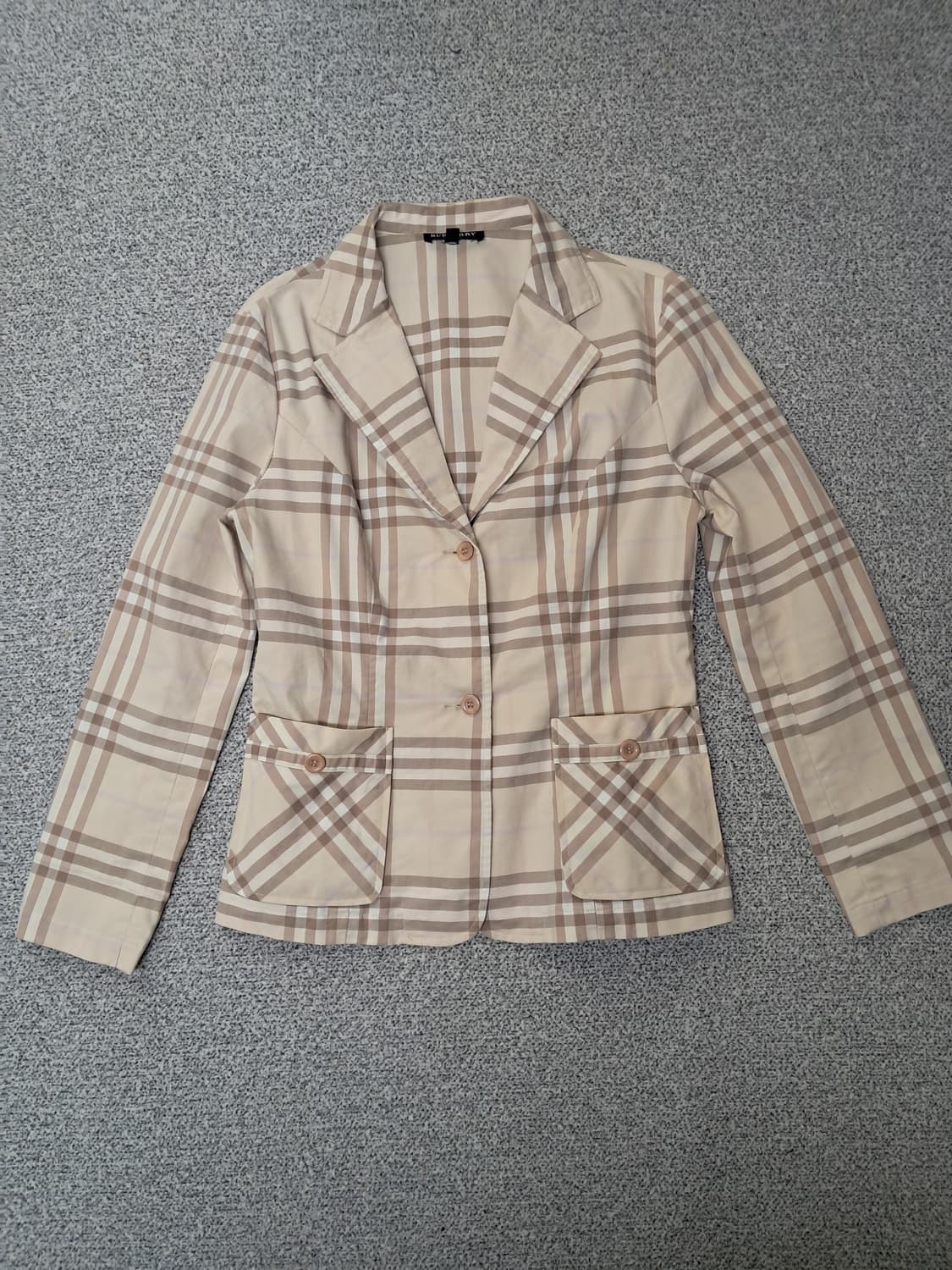 버버리 클래식체크 코튼자켓 상품이미지1
