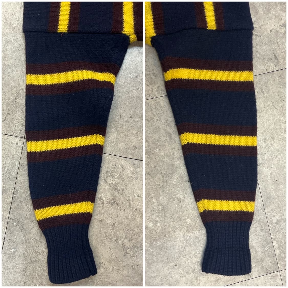 폴로 랄프로렌 스트라이프 울 니트 네이비 L#csz2542  상품이미지8