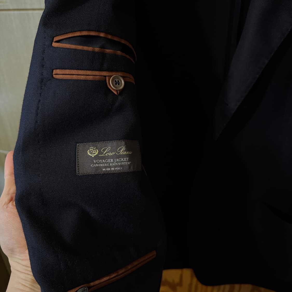로로피아나 24 f/w 캐시미어 보이저 블레이저 자켓  상품이미지8