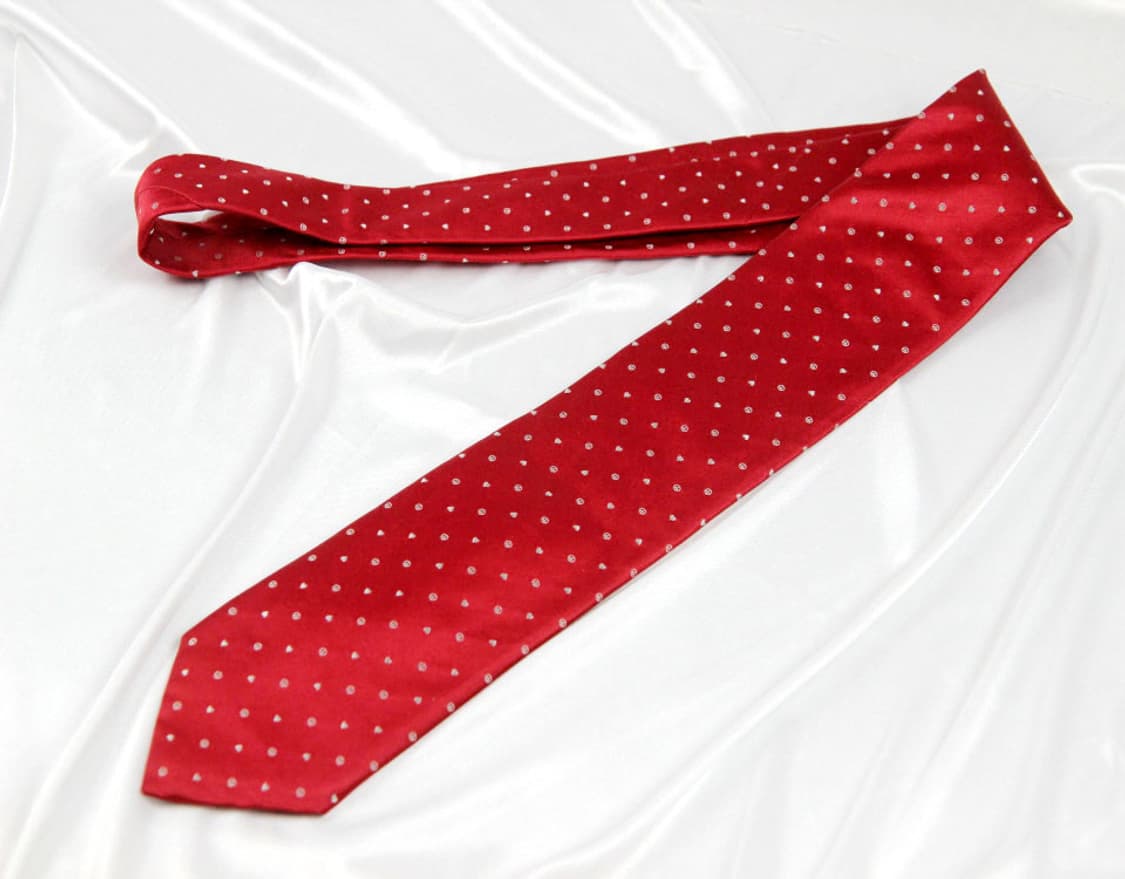 모스키노 8cm 미사용 S등급 신형 남자 명품 넥타이 상품이미지2