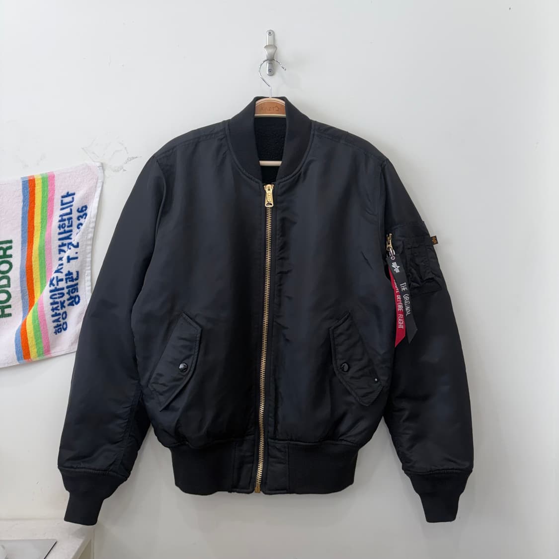 375. 알파인더스트리 ma-1 디스이즈네버댓 콜라보 자켓 상품이미지1