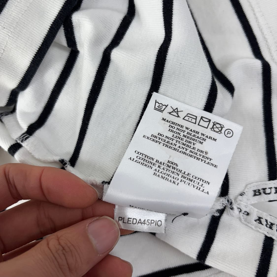 버버리 스트라이프 카라티 상품이미지10