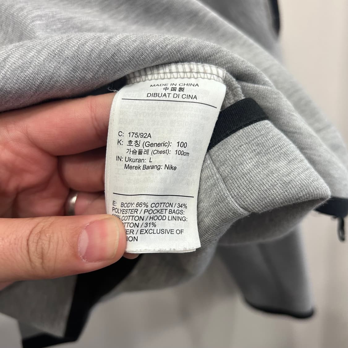 나이키 테크팩 경량 하이넥 후드집업 상품이미지4