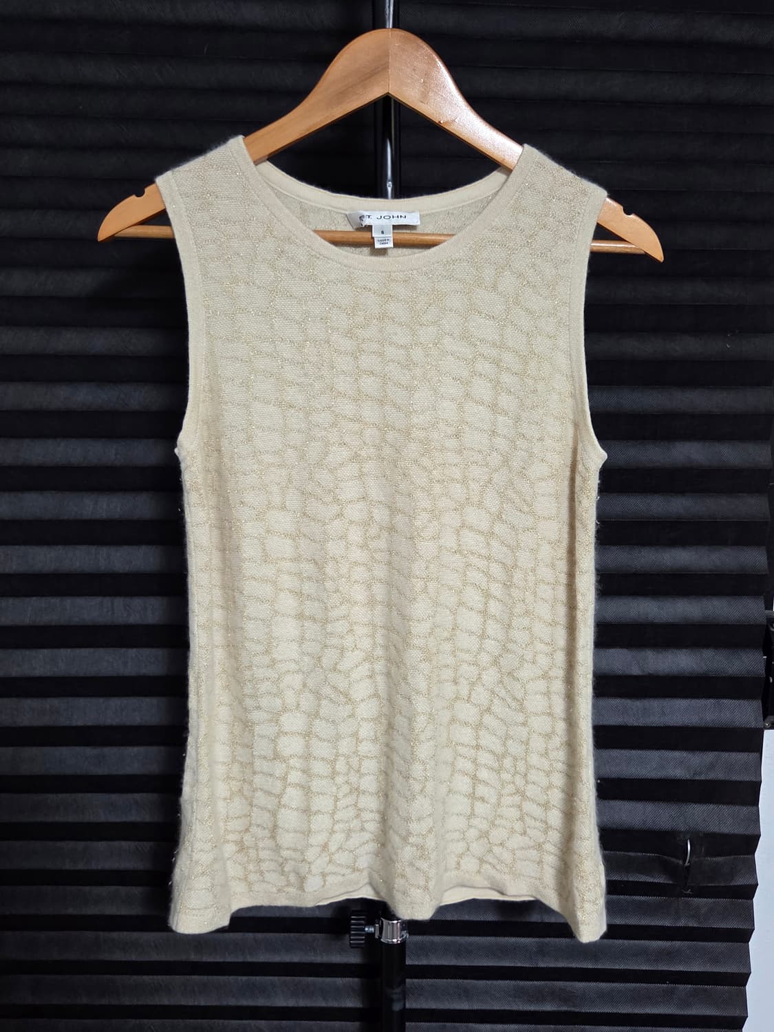 (정품) [세인트존] 캐시미어 블렌드 메탈릭 니트 트윈세트 | 0019 상품이미지3