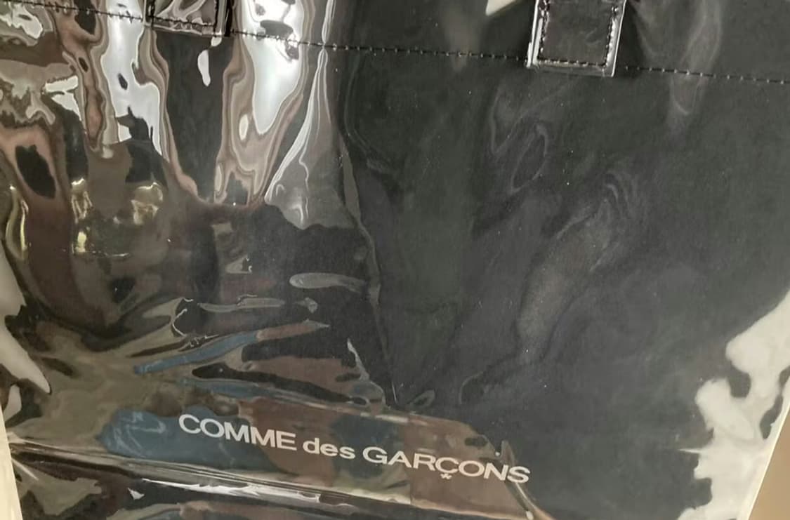 꼼데가르송도쿄 PVC 한정판 토트백 상품이미지3