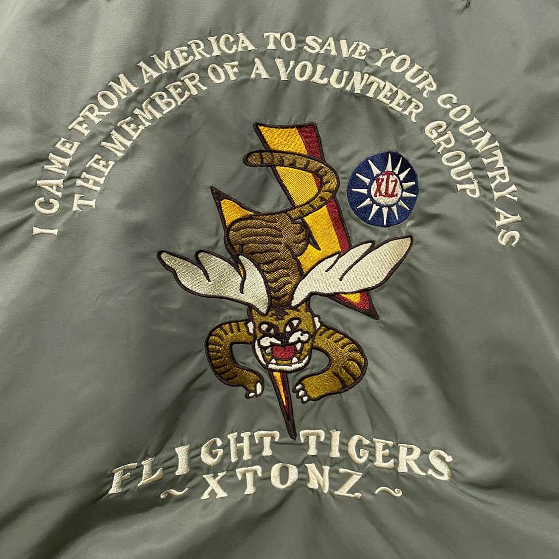 엑스톤즈 플라잉타이거 MA-1 항공점퍼 상품이미지5