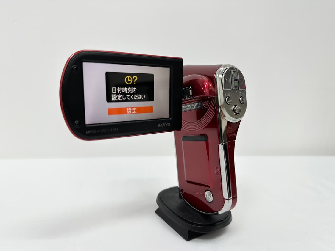 산요 작티 빈티지 캠코더 14MEGA 버건디 상품이미지2