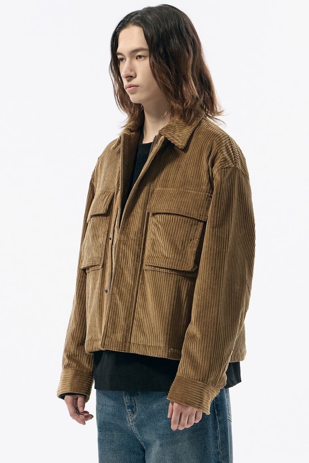 커스텀멜로우 이서진 코듀로이 블루종 자켓 상품이미지4