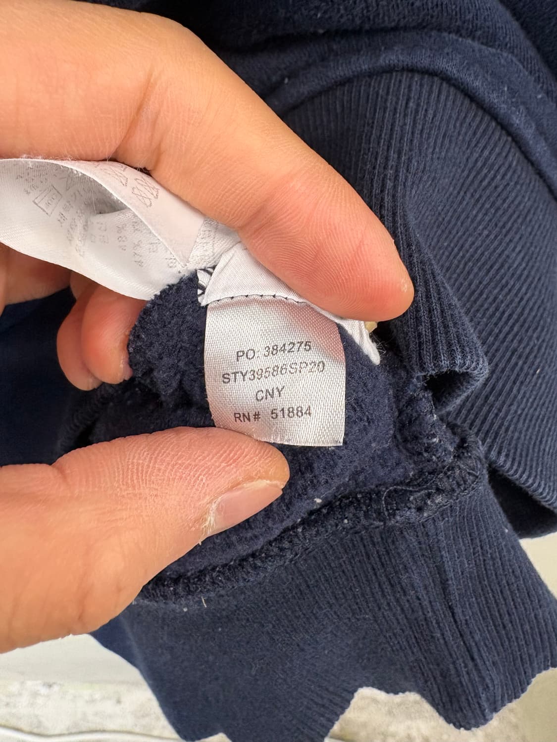 파타고니아 네이비 맨투맨 상품이미지7