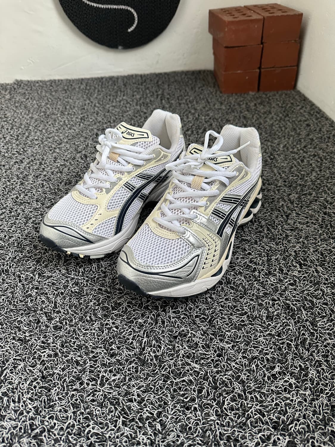 아식스 젤 카야노 14 흰/실버 270mm 상품이미지1