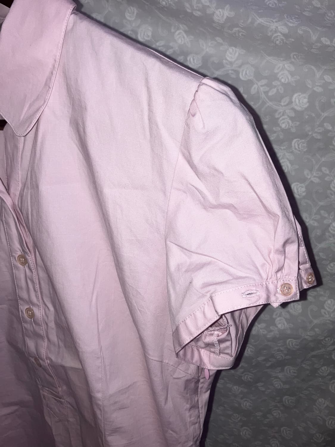 💌 Geekchic puffed short-sleeved blouse. 상품이미지3