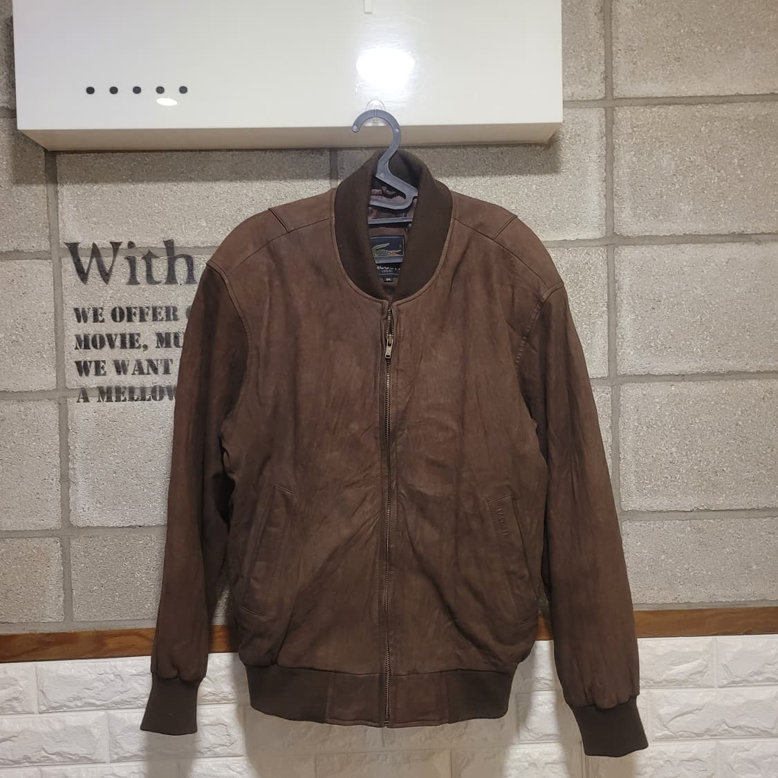 라코스테 90s 양가죽 자켓 95 상품이미지1