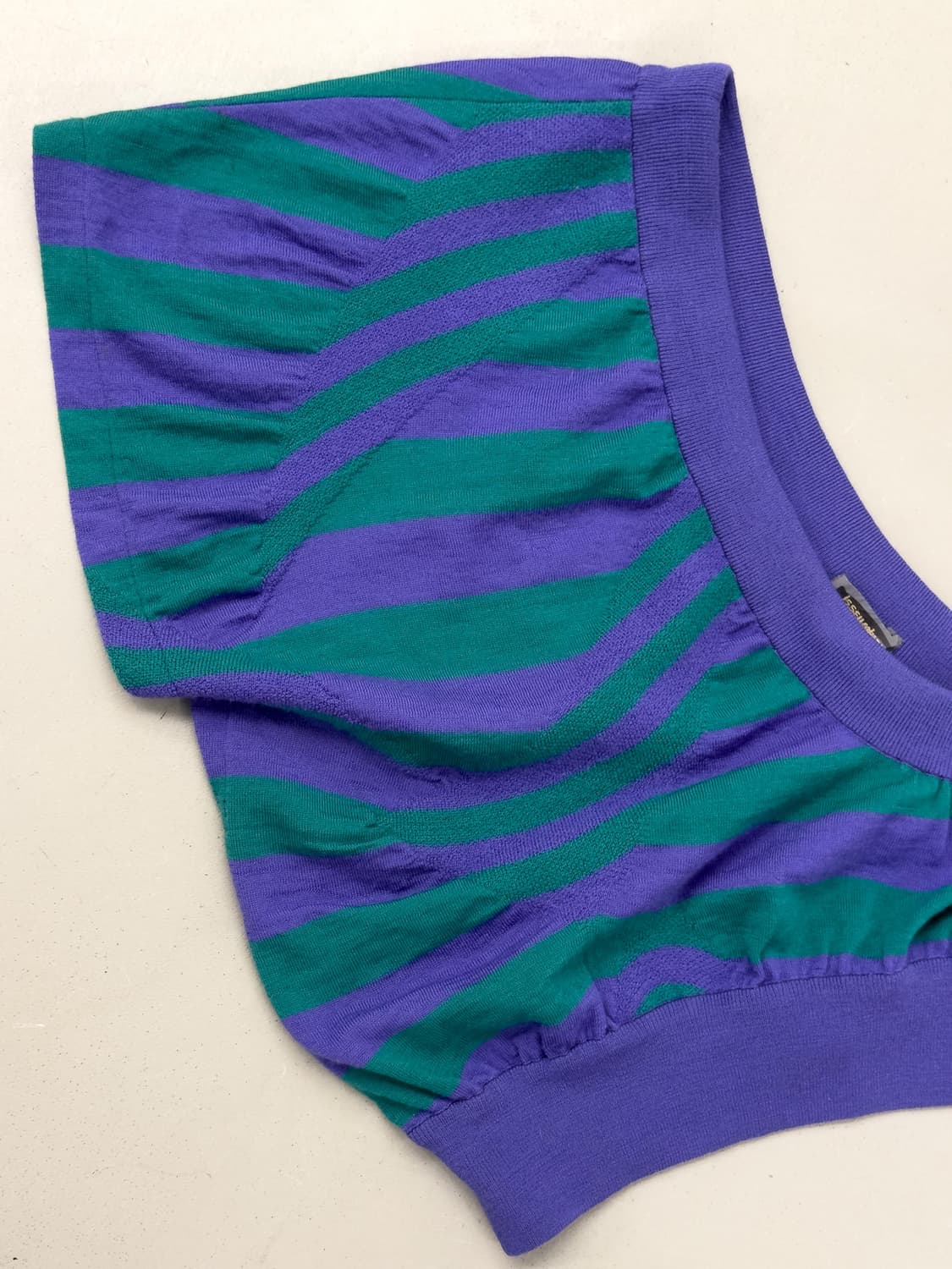 이세이미야케 비대칭 레이어드 니트 상품이미지2