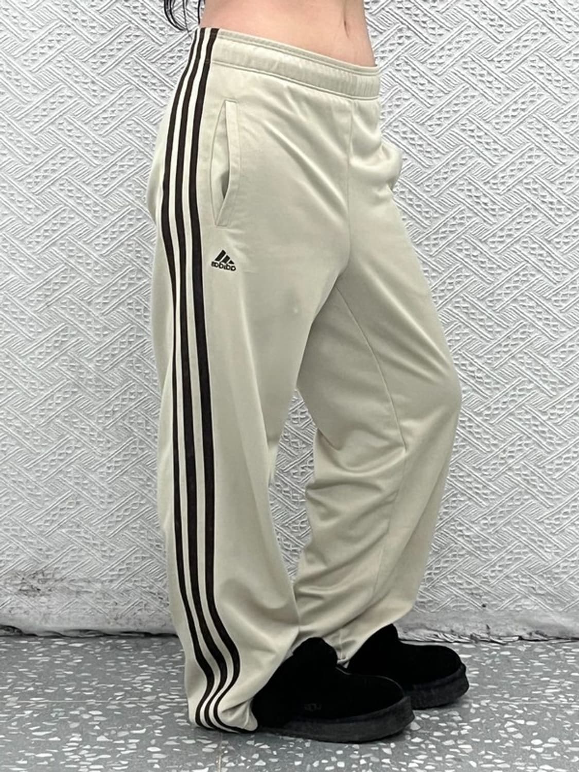 아디다스 아디컬러 클래식 크림 져지 트랙팬츠 L C07676 상품이미지1