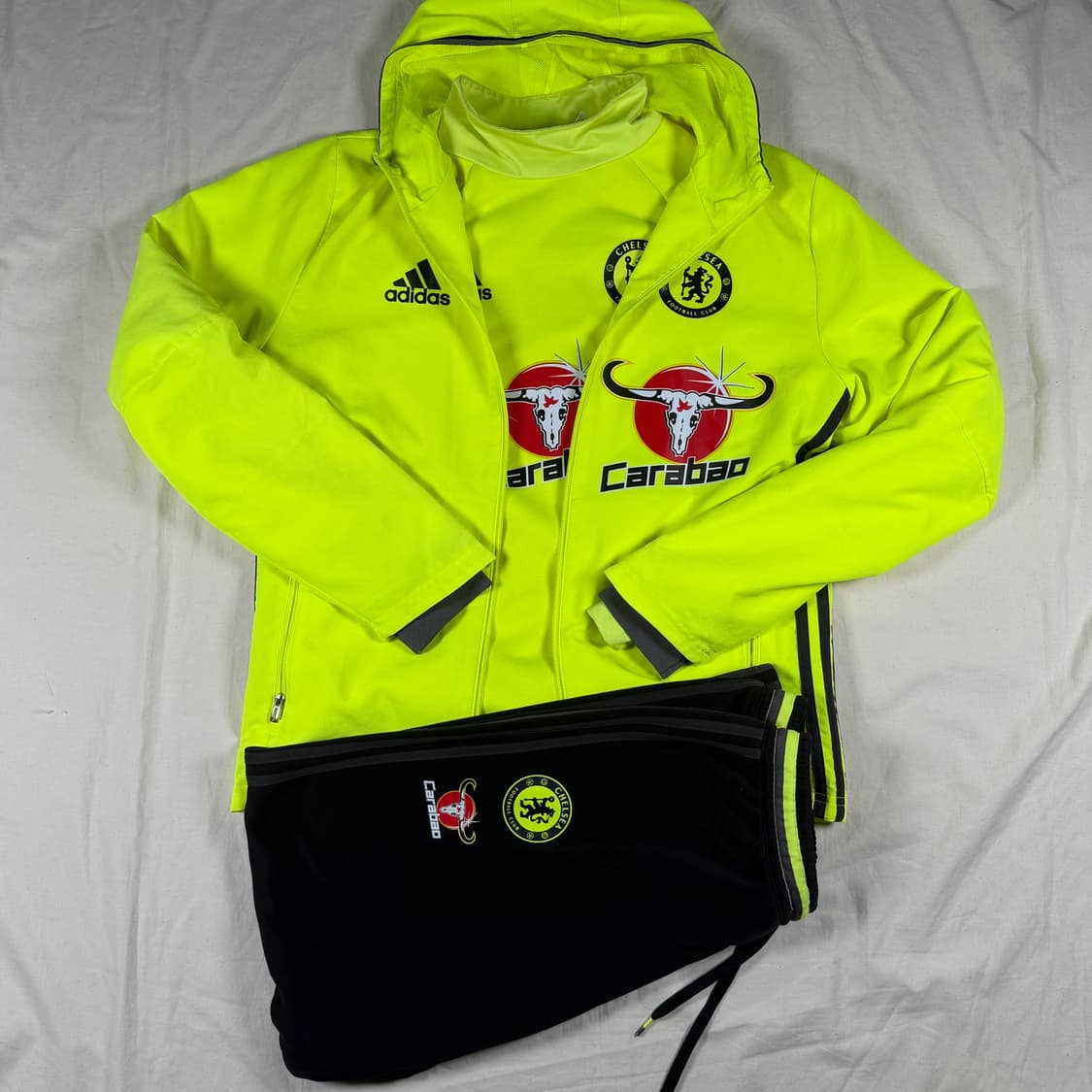 16-17 아디다스 첼시 트레이닝탑 바지 세트 바람막이 유니폼 상품이미지1