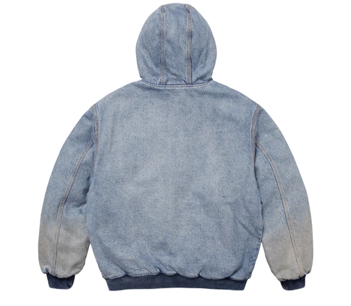 슈프림 후드 워크 자켓 데님 상품이미지4