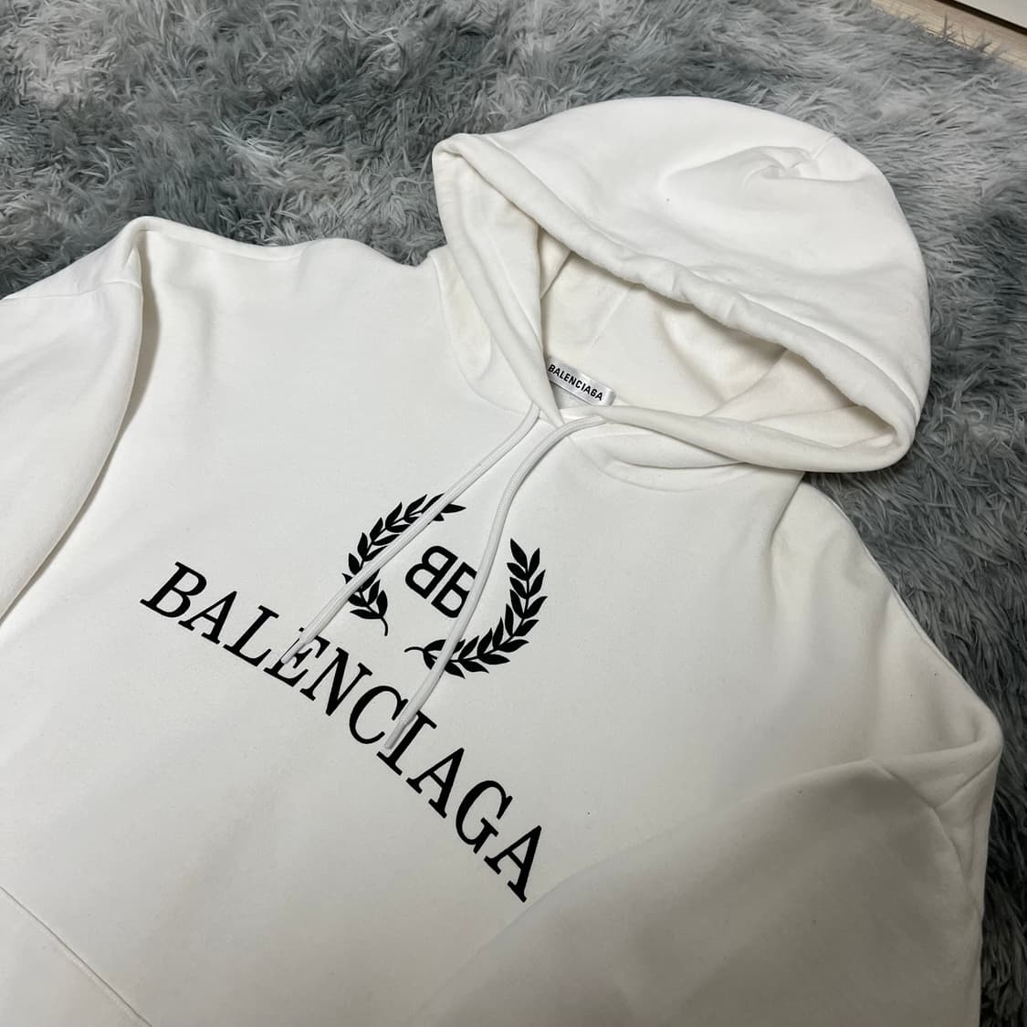 {M size} 발렌시아가 월계수 후드티 상품이미지2