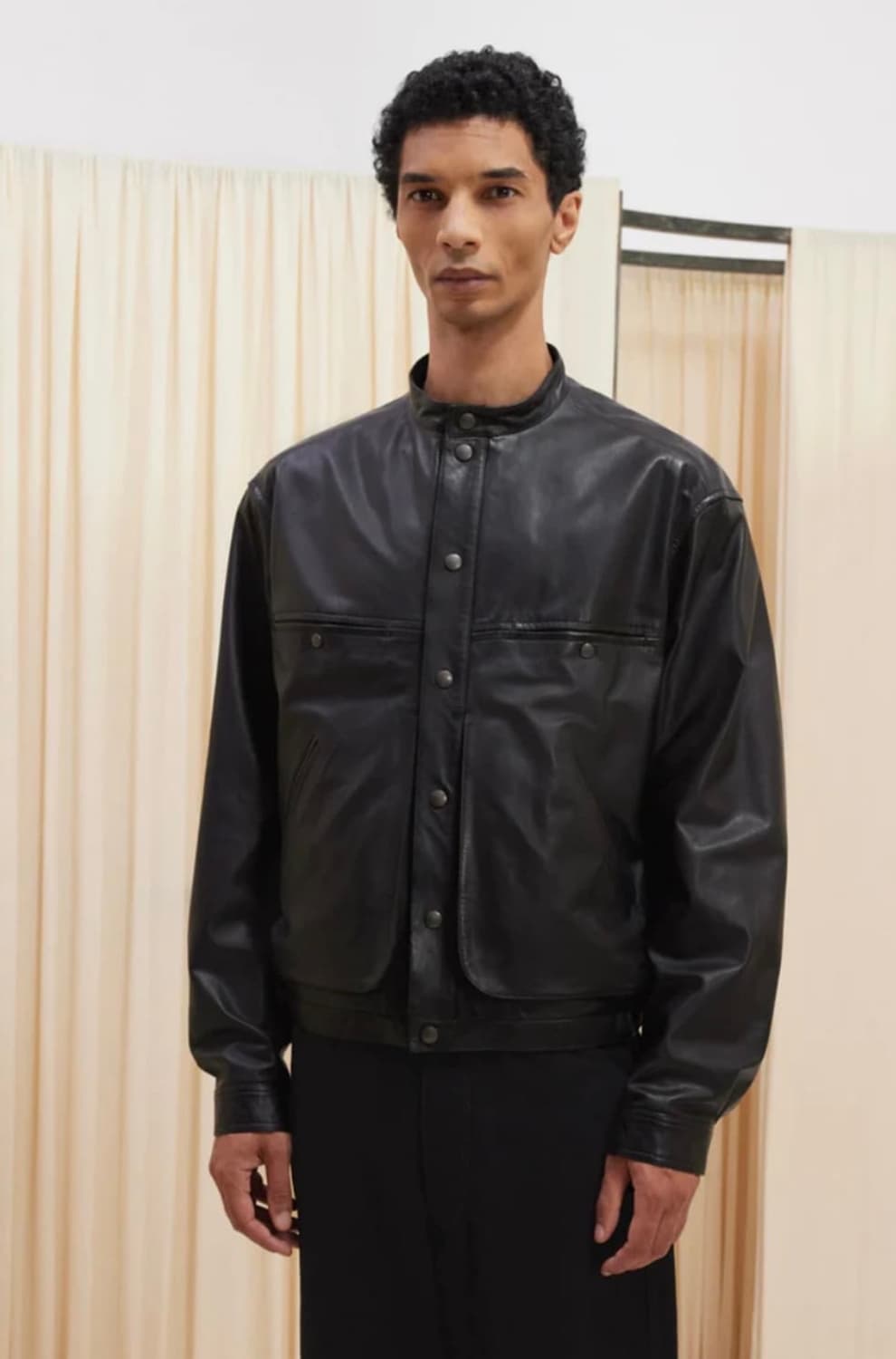 르메르 24시즌 레더 블루종 자켓  상품이미지2