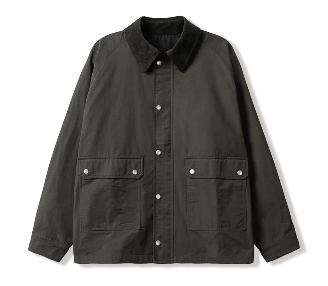 [2] 스테디에브리웨어 라이트 헌팅 자켓 (차콜) 상품이미지1