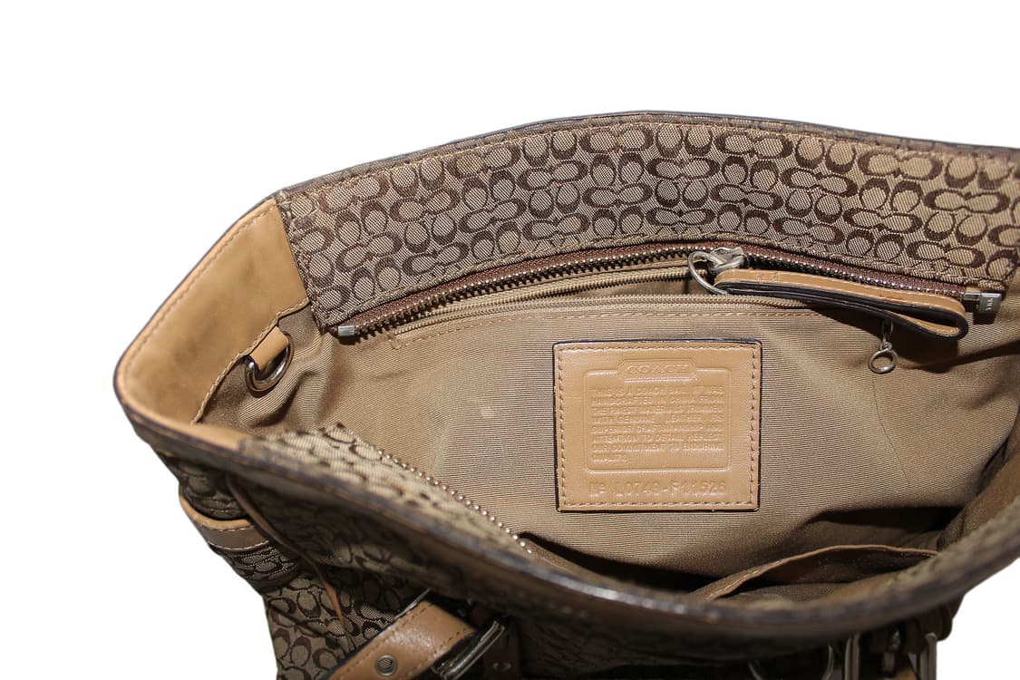 2000s COACH Y2K 코치 모노그램 숄더백  상품이미지7