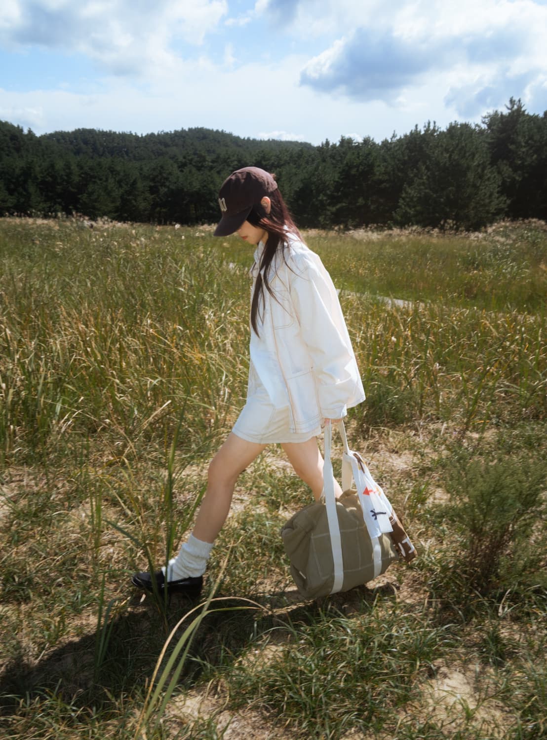 Who is she 후이즈쉬 스티치 코튼 자켓 판매합니다. 상품이미지2