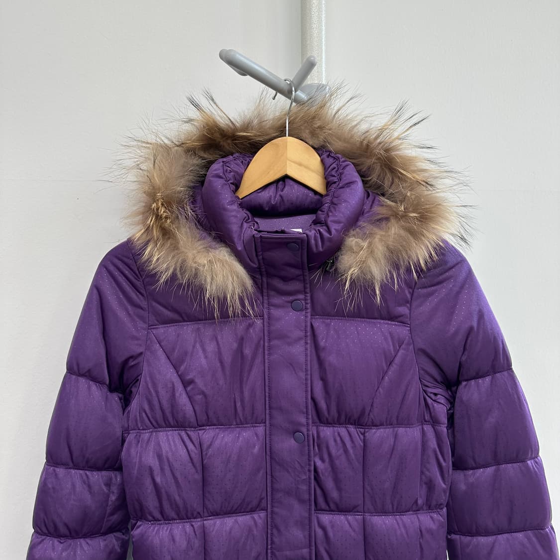 라코스테 도트 로고 다운 롱패딩 상품이미지2