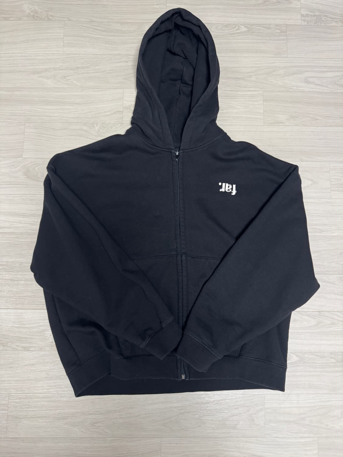 [2] 파아카이브 파프롬왓 리버스로고 후드집업 상품이미지1