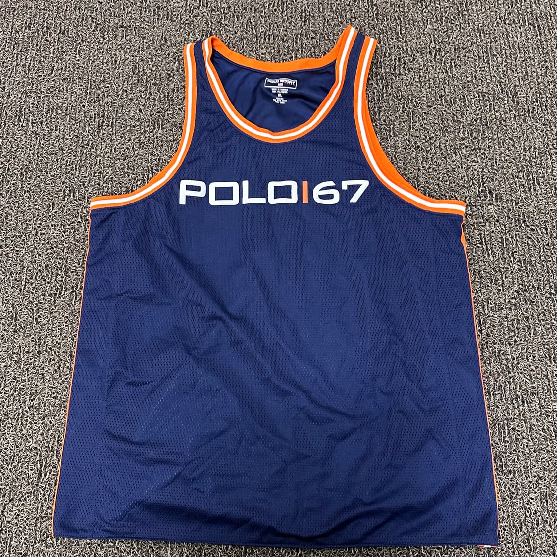 POLO 폴로 스포츠 농구 민소매 나시 운동복 XL 상품이미지1