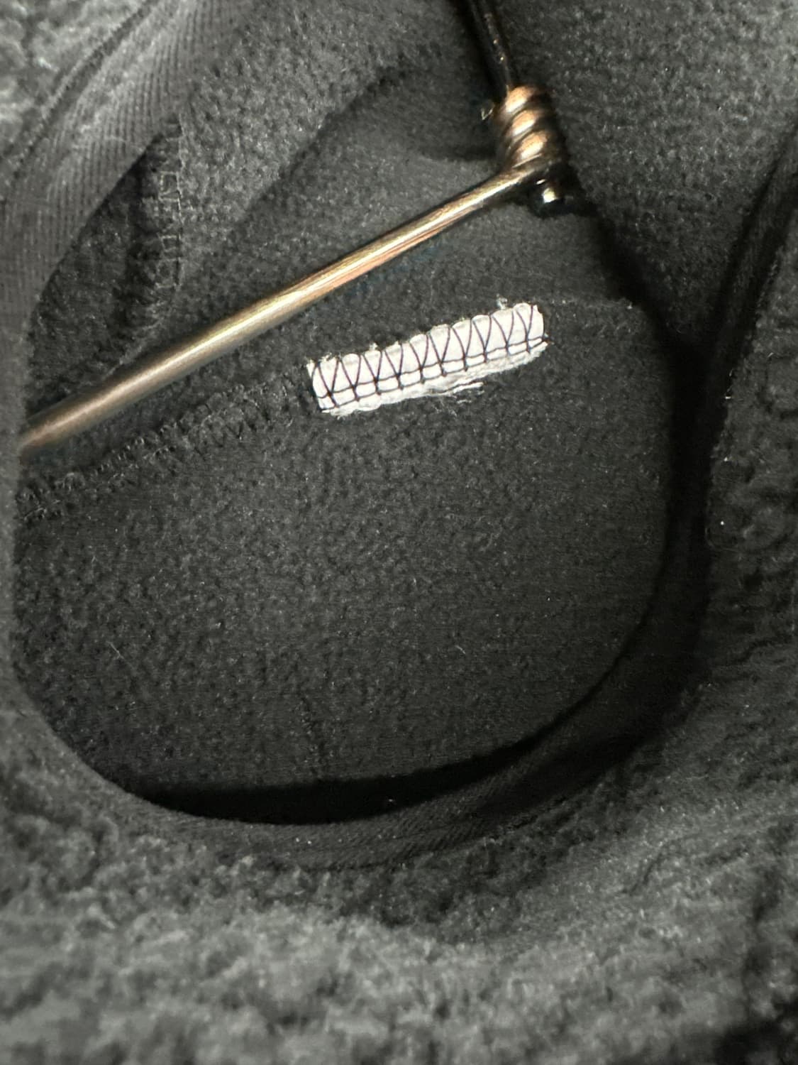 슈프림 나이키 acg 플리스 풀오버 블랙 상품이미지5