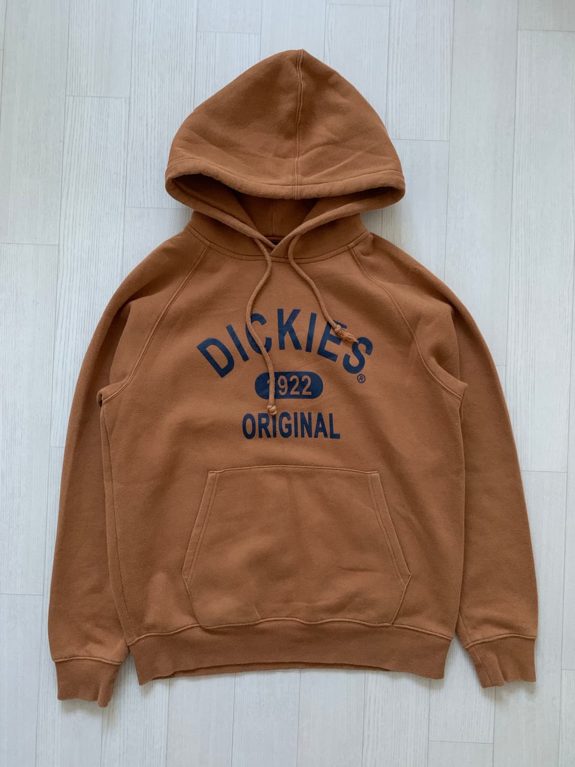 디키즈 중앙 프린팅 브라운 후드티 상품이미지4