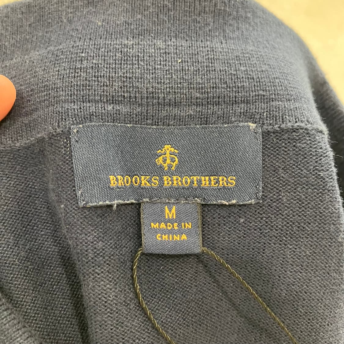 474 브룩스브라더스 코튼니트 반팔 상품이미지2
