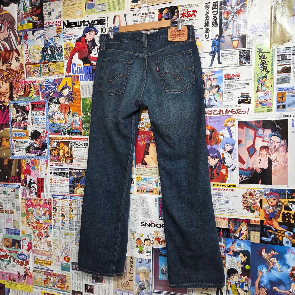 리바이스 527 진청 부츠컷 데님 팬츠 상품이미지2