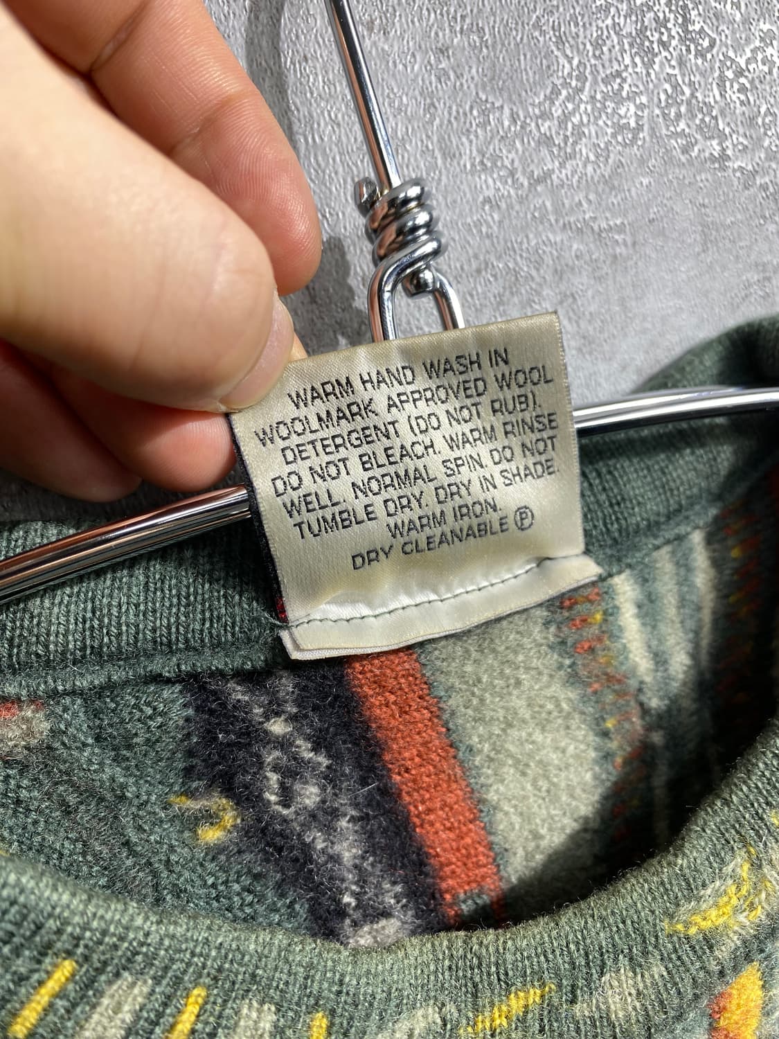 [M-L] 90s MEEROO 오스트레일리아 빈티지 케이블니트 상품이미지5