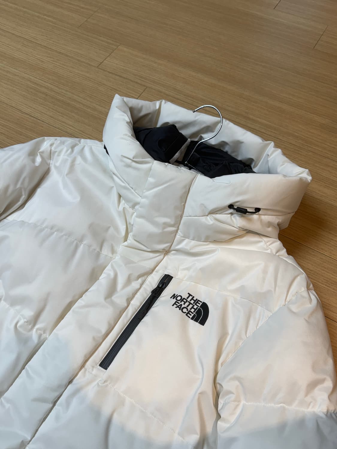 노스페이스 화이트 롱패딩 L 상품이미지2