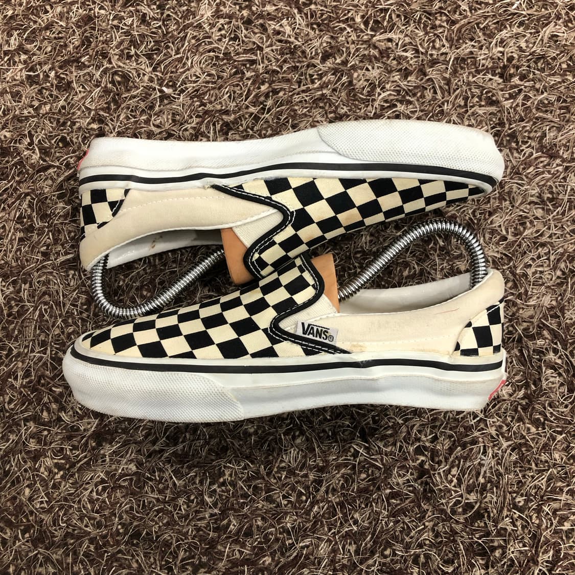 반스 체커보드 슬립온 상품이미지2