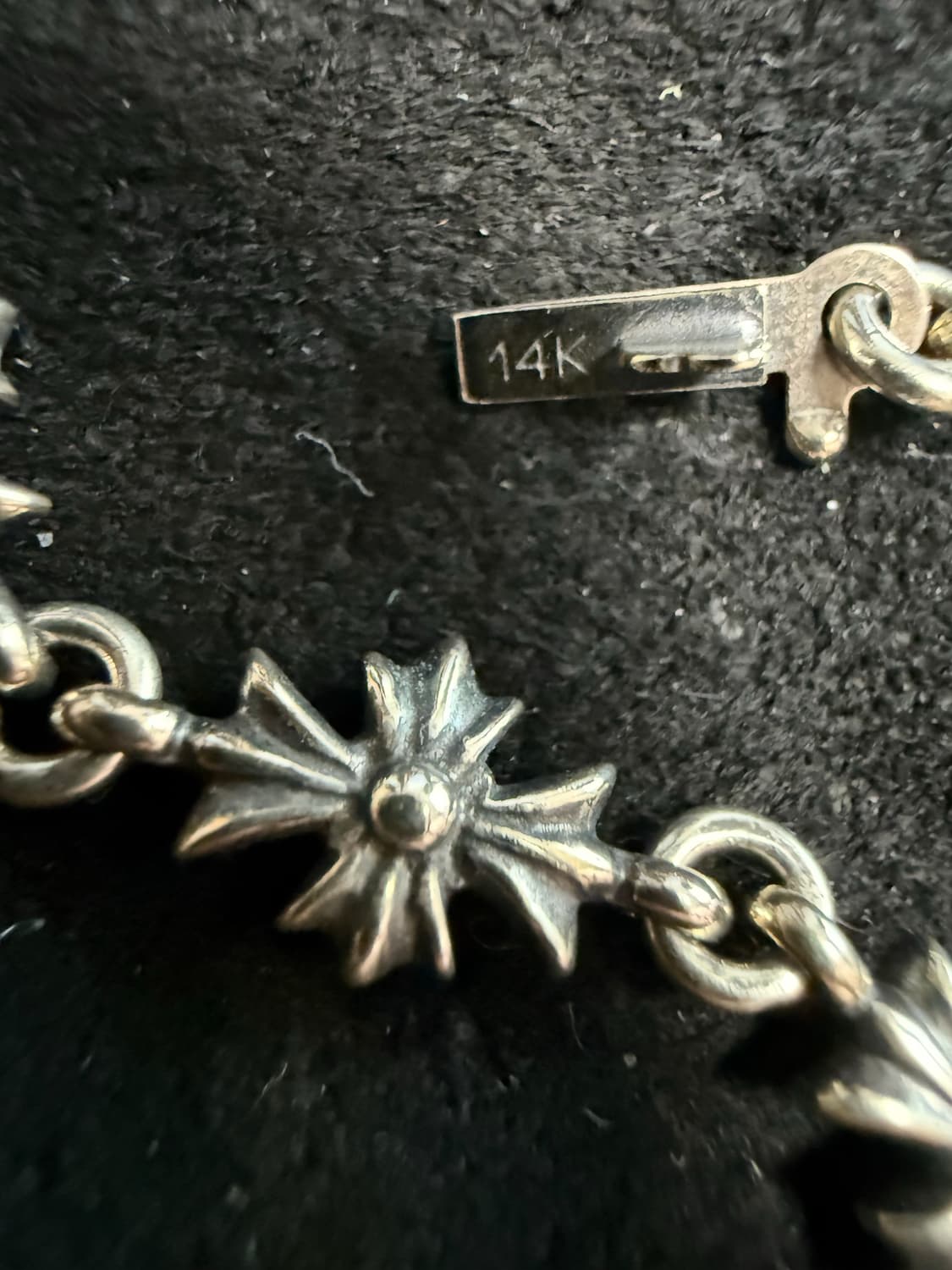 크롬하츠 타이니팔찌 11링크 새상품 상품이미지6