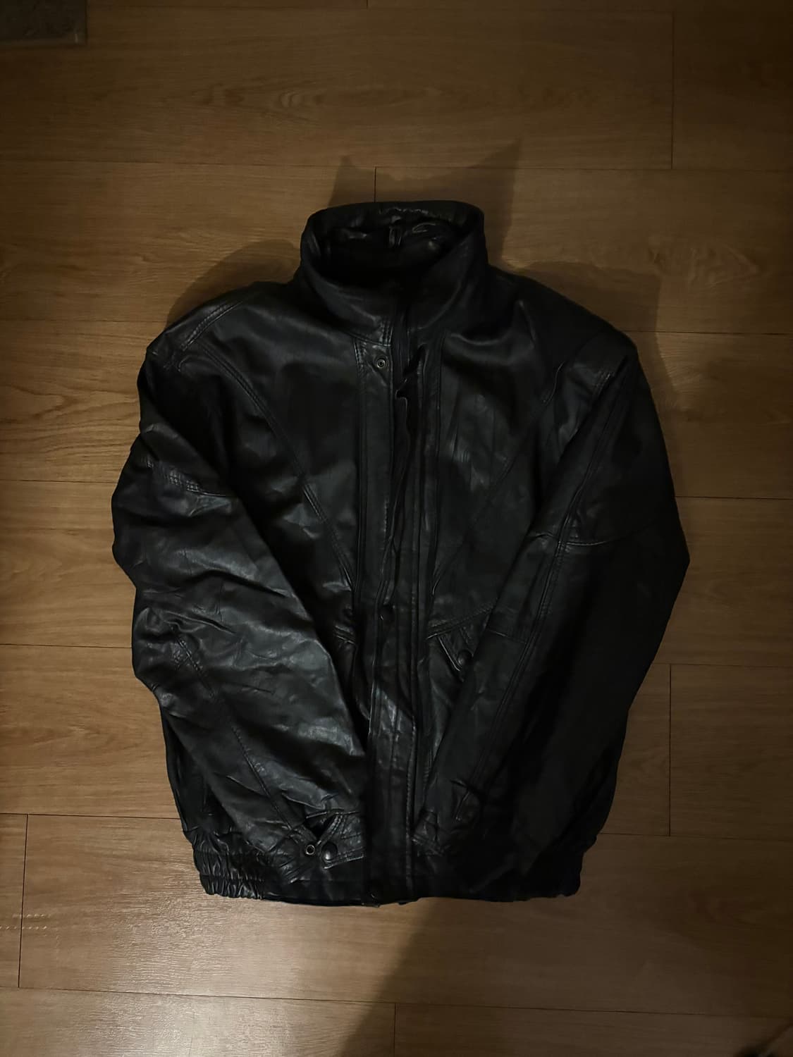 빈티지 레더자켓 상품이미지1