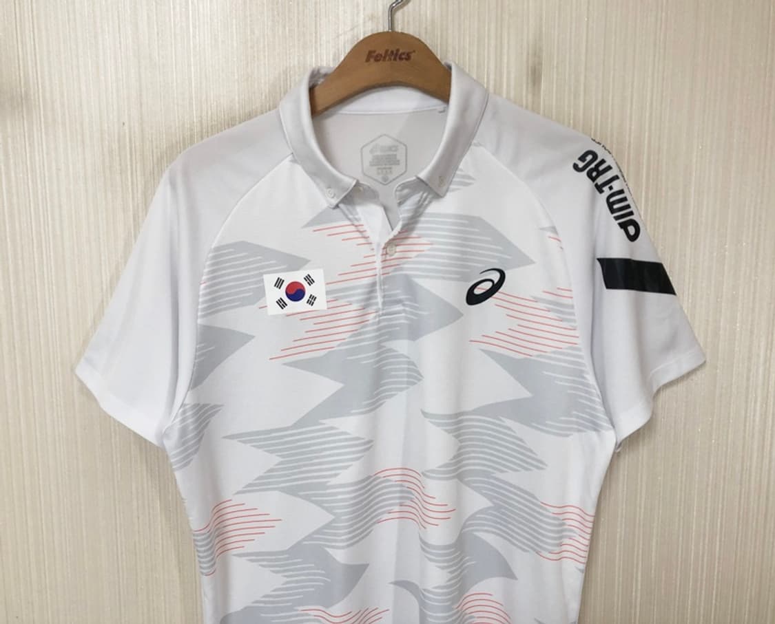 아식스국대 국대KOREA 국대지급실착 폴로티셔츠 L 상품이미지2