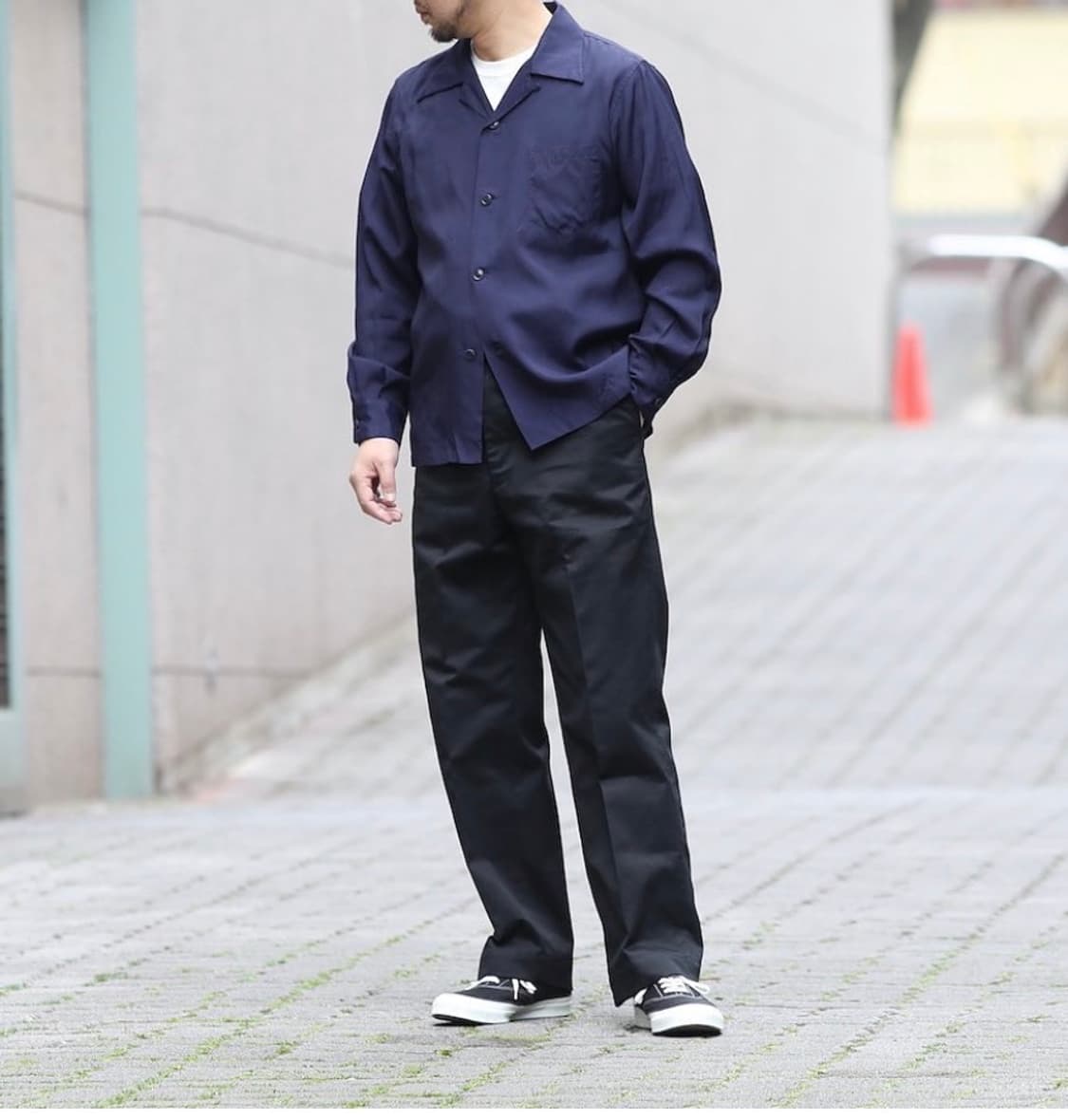 LAWFORD Lot.525 Work Trousers 32 Black 상품이미지1