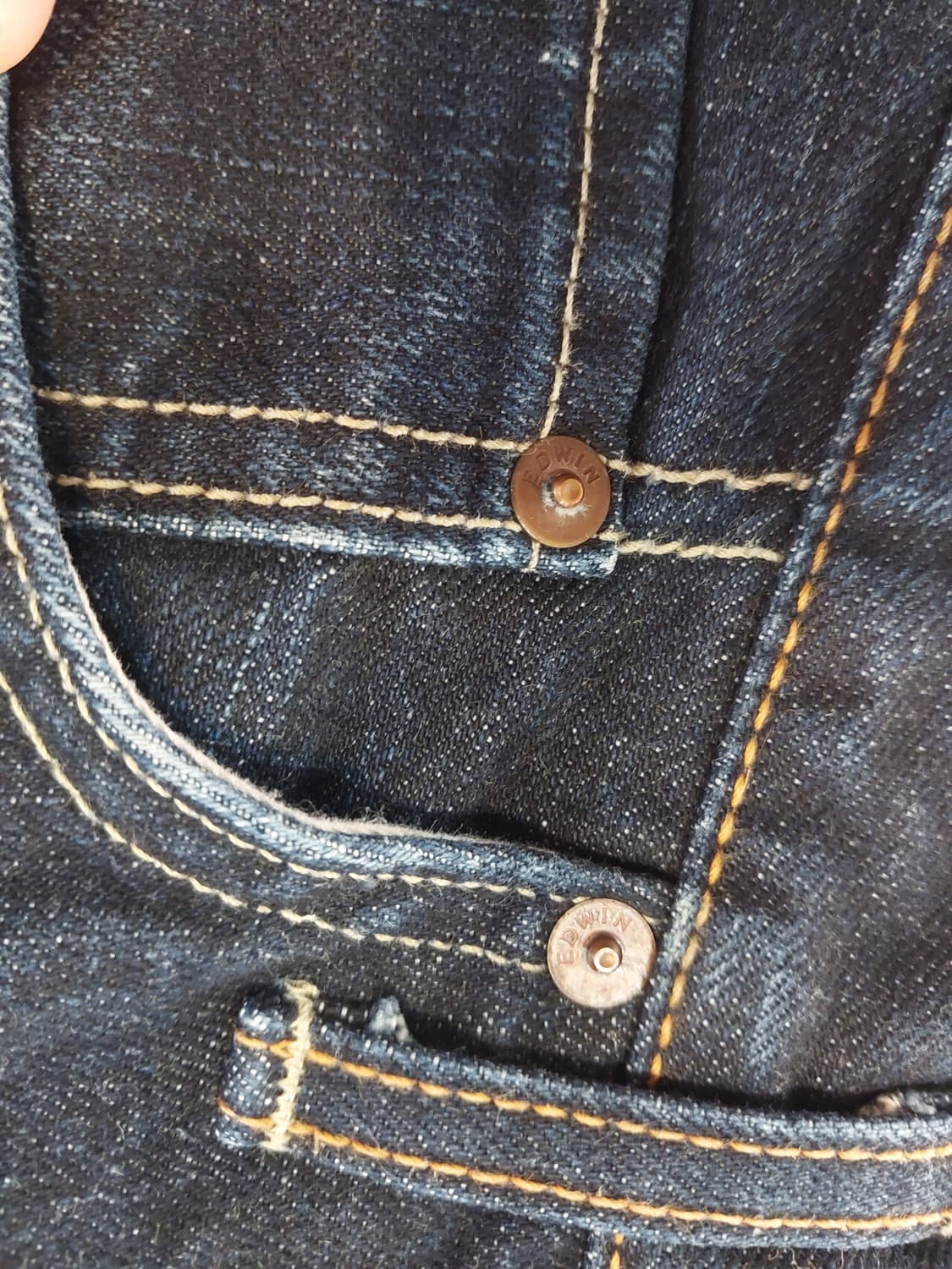 에드윈 XV 셀비지 데님 팬츠 일본판 31사이즈 상품이미지6