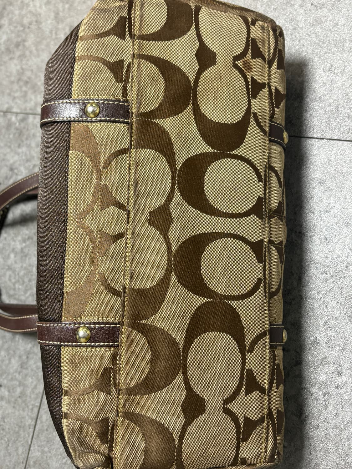 코치 COACH  미니 빈티지 보스턴백 상품이미지8