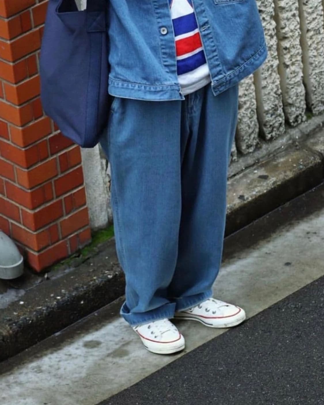 나나미카 와이드 데님 상품이미지1