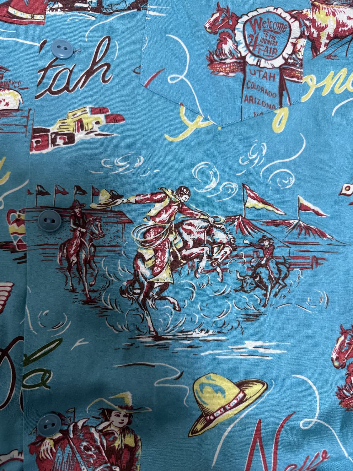 RRL 더블알엘 알로하 하와이안 셔츠 M 상품이미지3