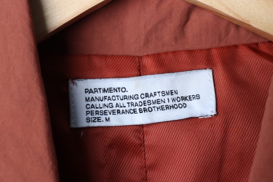 (M-2XL) 파르티멘토 집업 바람막이 점퍼자켓 스티치 우븐-H32674 상품이미지5